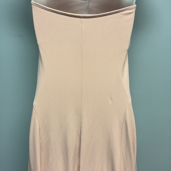 Susana Monaco Strapless High Low Dress -Blush Size Medium - Picture 6 of 13